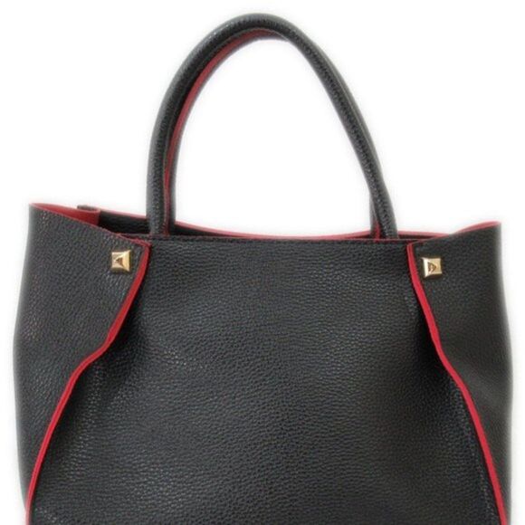 Pink Haley Mia Handbag in Black - Picture 3 of 11